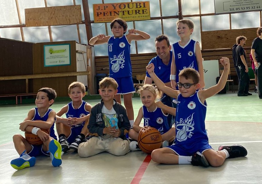 U9 Mini poussins - Boudy basket Club