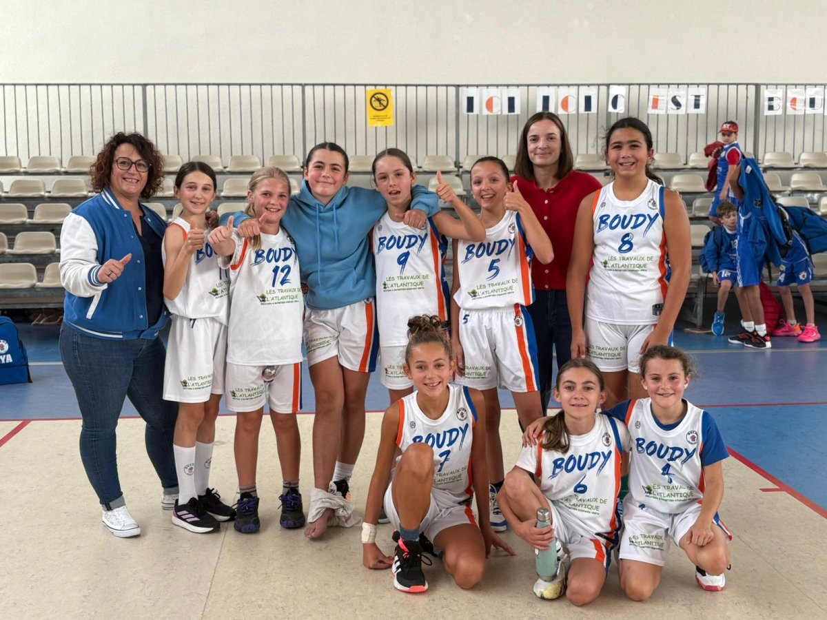 U13F Benjamines - Boudy basket Club