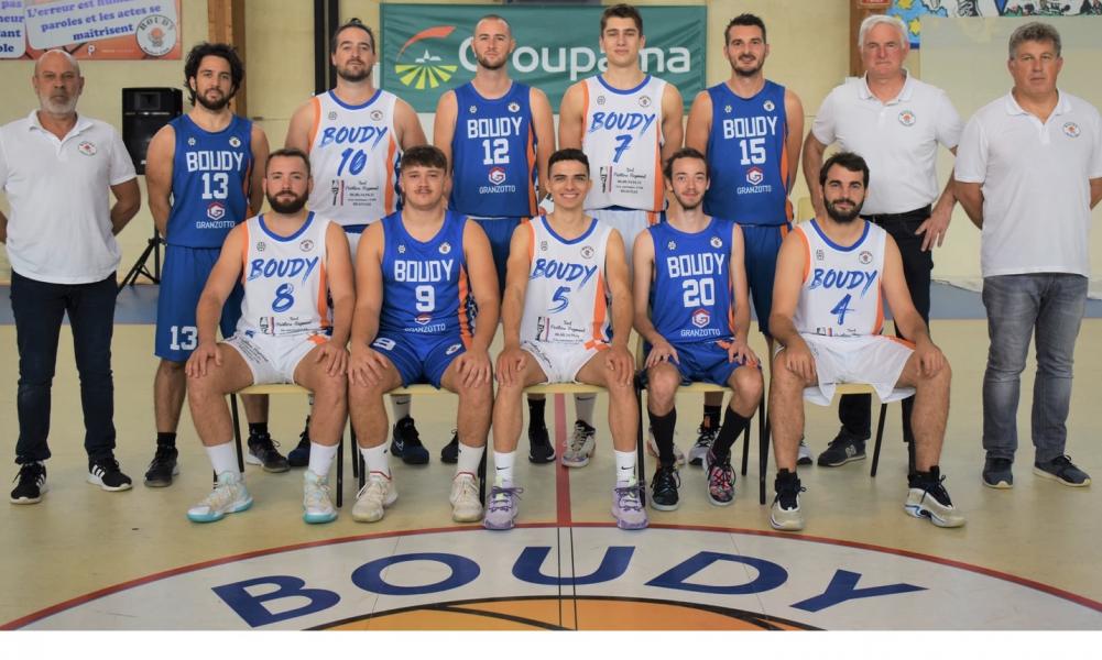 Séniors Masculin-1 - Boudy basket Club
